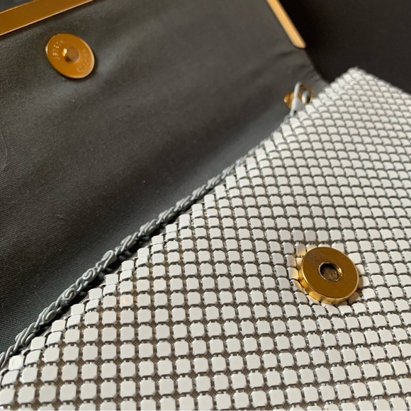 v i n t a g e :: Glam Metal Chain Mail Mesh Envelope Purse Clutch - Picture 5 of 13